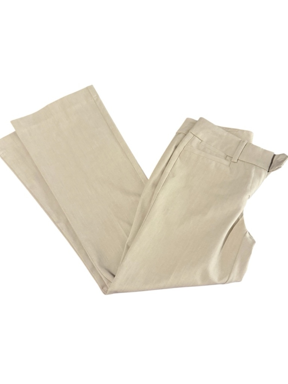 7th Avenue Women's Pants Petite Size 2 Beige Flare‎